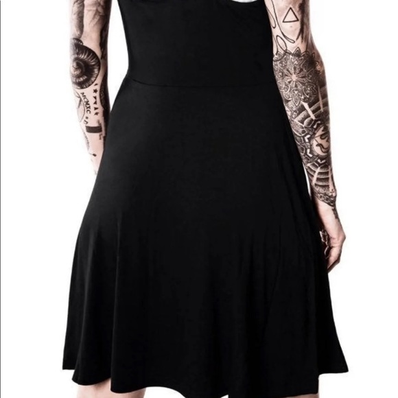 RARE! Killstar Sad Goth 90’s style dress BNWT. - Picture 2 of 3